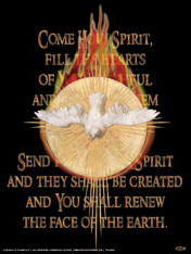 Come Holy Spirit Poster (12x16")